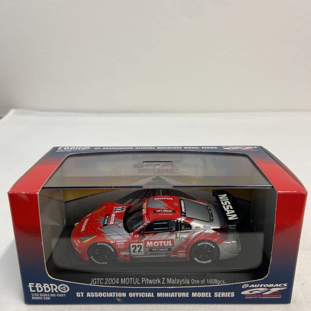 Ebbro 1/43 Motul Pitwork Z ミニカ 2004年JGTC